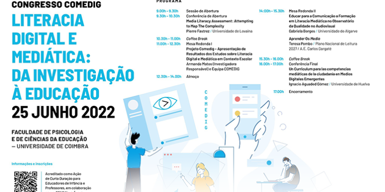 Universidade de Coimbra reúne especialistas nacionais e internacionais para refletir sobre literacia digital e mediática