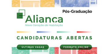 Candidaturas abertas até 29 de julho, às pós-graduações na área da Habitação, lecionadas em formato online