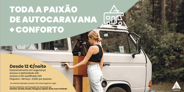 Pousadas de Juventude lançam programa de apoio a autocaravanas