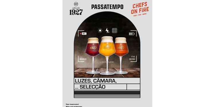 Super Bock Selecção 1927 desafia foodies para fotografarem no Chef’s On Fire