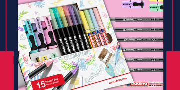 Habilita-te a ganhar um super pack de produtos da Edding!