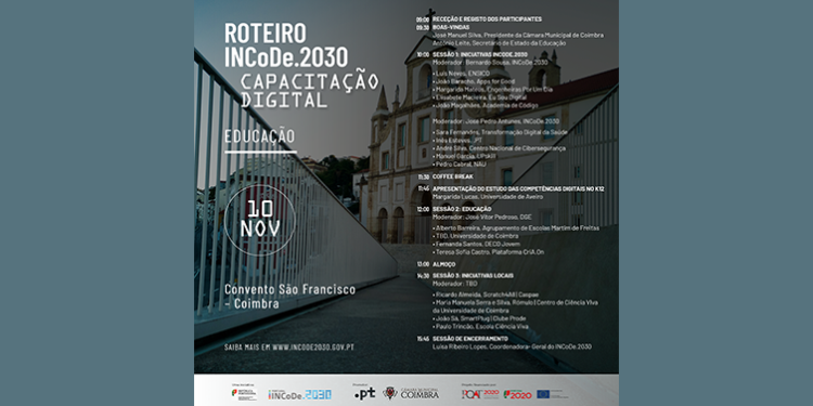 Coimbra recebe Roteiro INCoDe.2030 dedicado à Educação