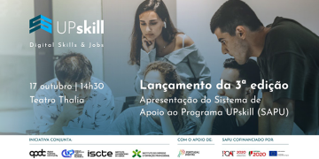 É JÁ HOJE: Lançamento da 3.ª edição do Programa UPskill