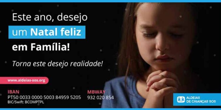 Neste natal ajuda a manter a luz acesa nas Aldeias de Crianças SOS