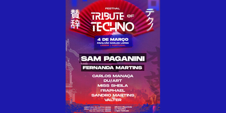 TRIBUTE OF TECHNO CHEGA A LISBOA NO DIA 4 DE MARÇO