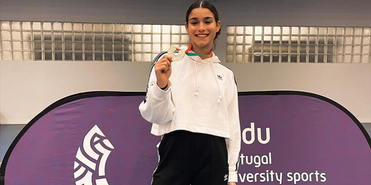 Carolina Lopes do Instituto Politécnico de Viseu é Campeã Nacional