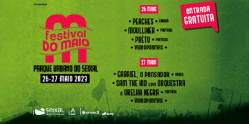 Festival do Maio do Seixal anuncia cartaz com Peaches, Sam The Kid com Orelha Negra e Gabriel o Pensador