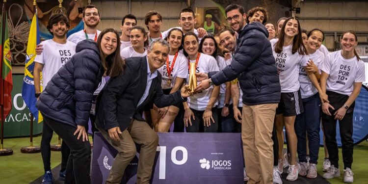Politécnico do Porto vence troféu coletivo na pista coberta