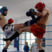 Kickboxing low kick regressa às competições universitárias
