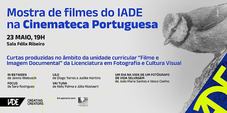 Estudantes do IADE exibem curtas-metragens na Cinemateca