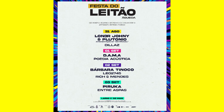 Festa do Leitão: De 31 de agosto a 3 de setembro