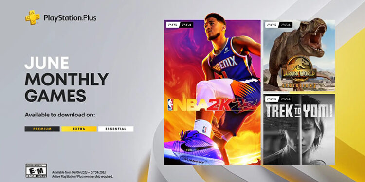NBA 2K23, Jurassic World Evolution 2 e Trek to Yomi são os jogos do PlayStation Plus do mês de junho