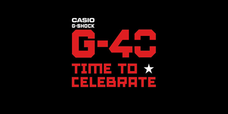 G-SHOCK assinala 40º aniversário com evento exclusivo “G-40 Time to Celebrate”