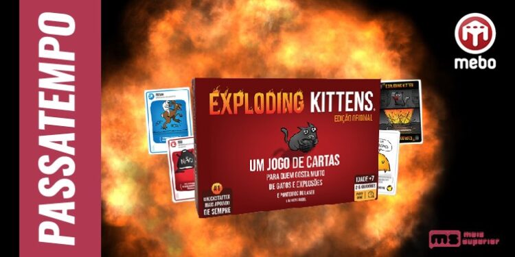 Com a Mebo Games entra na diversão do jogo Exploding Kittens!