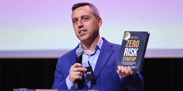 Paulo Andrez apresenta bestseller “Zero Risk Startup” em Portugal