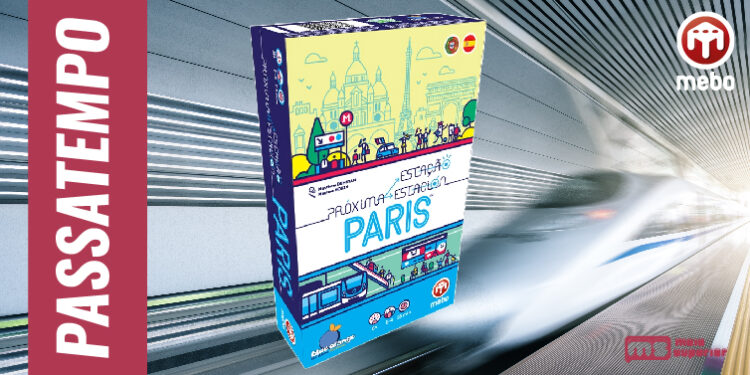 Redesenha as linhas de metro da “Próxima Paragem: Paris” com MEBO Games