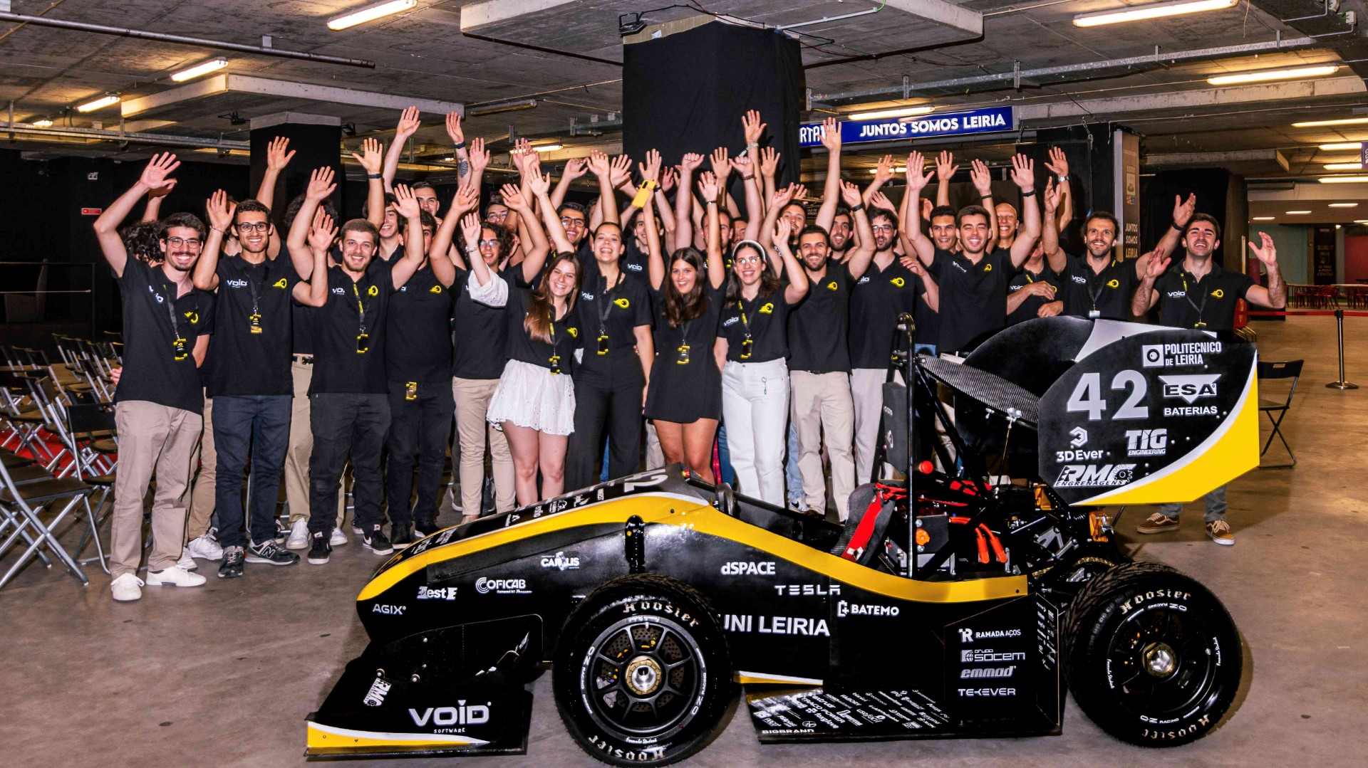 Politécnico de Leiria estreia carro elétrico (com condução autónoma) na Formula Student Portugal