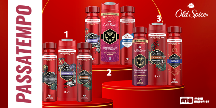 Prova que és um/a verdadeiro/a campeão/ã com Old Spice!