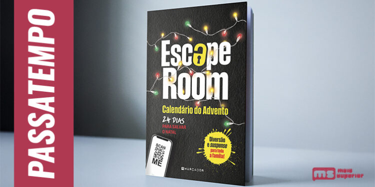 Consegues resolver 1 crime em 24 dias antes do Natal? Habilita-te a ganhar o livro: ESCAPE ROOM – Calendário de Advento