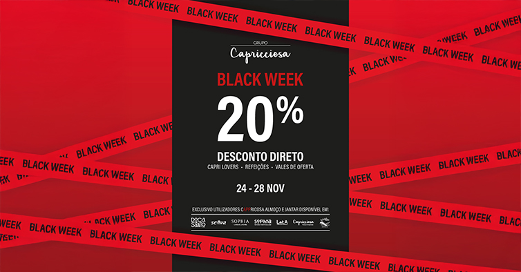 A app da Capricciosa oferece-te 20% de sabor extra