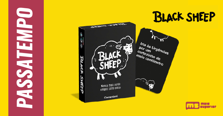 Ganha o jogo Black Sheep da Clementoni!